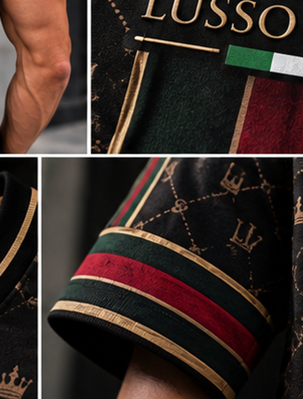 LUSSO ITALIA sleeve detail