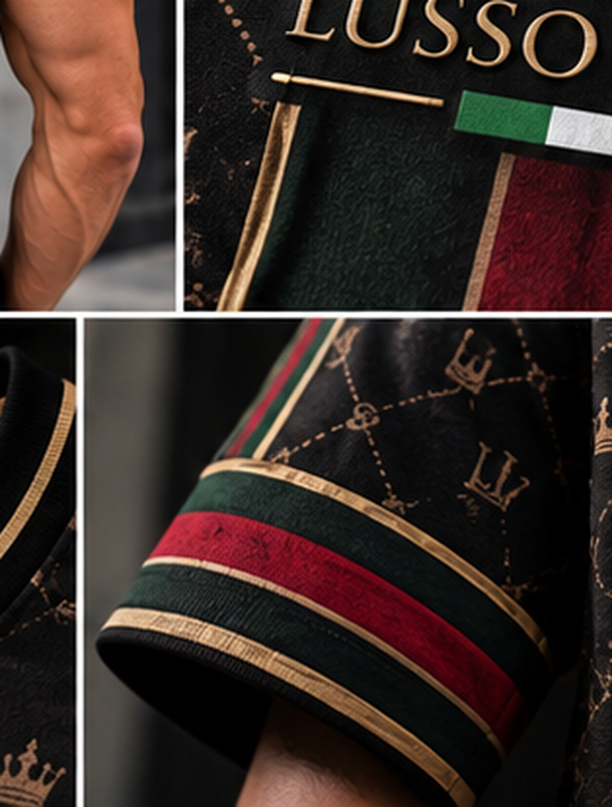 LUSSO ITALIA sleeve detail