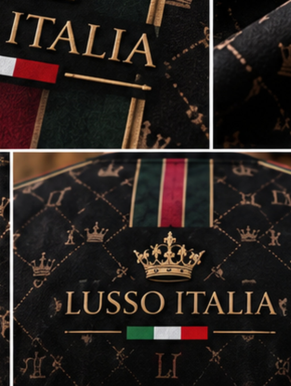 LUSSO ITALIA back print detail