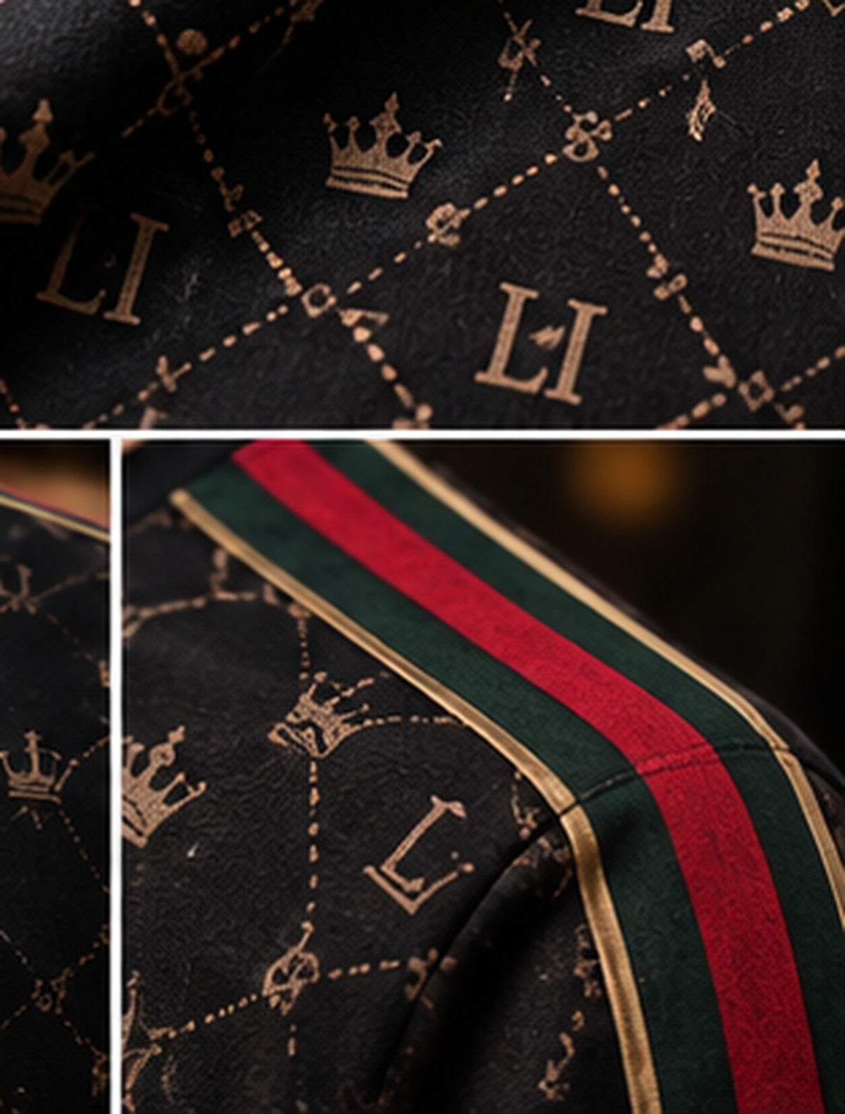 LUSSO ITALIA stripe detail