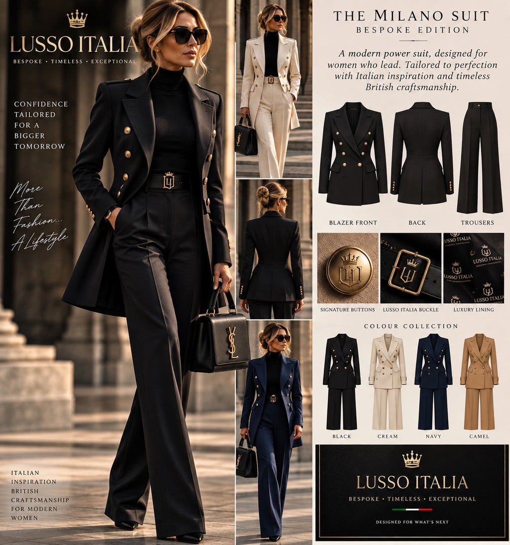 The Milano Suit — original design board