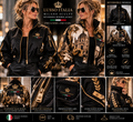 LUSSO ITALIA Milano Sculpt reversible luxury bomber jacket editorial product design
