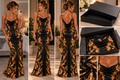 Lusso Italia Milano Noir dress with plain black gift box