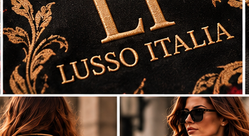 LUSSO ITALIA Heritage Bomber branding detail