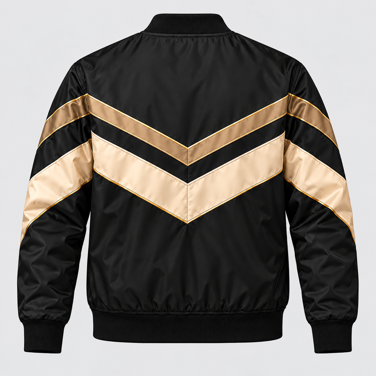 Sport Luxe bomber concept mockup, back